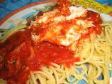 Chicken Cutlet Parmesan With Tomato Sauce