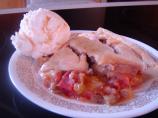 Farmhouse Fresh:  Orange - Rhubarb Pie