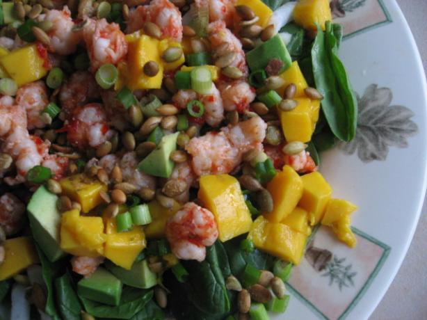 Caribbean Shrimp Salad With Lime Vinaigrette. Photo by FloridaNative