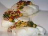 Grilled Fish With Salsa and an Avocado Sauce