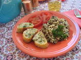 Pesto Rice. Photo by hisfavoritemavis