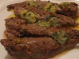 Veal Medallions With a Wasabi Herb Butter