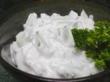 Cucumbers in Sour Cream  (Low Fat or Non Fat)