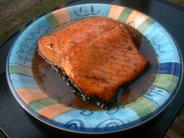 Grilled Glazed Salmon. Photo by Marlene.