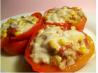 Stuffed Bell Peppers With Rice and Veggies