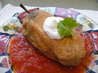 Chiles Rellenos With Tomato Sauce. Recipe by cookiedog