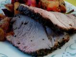 Pork Roast With Herbed Pepper Rub