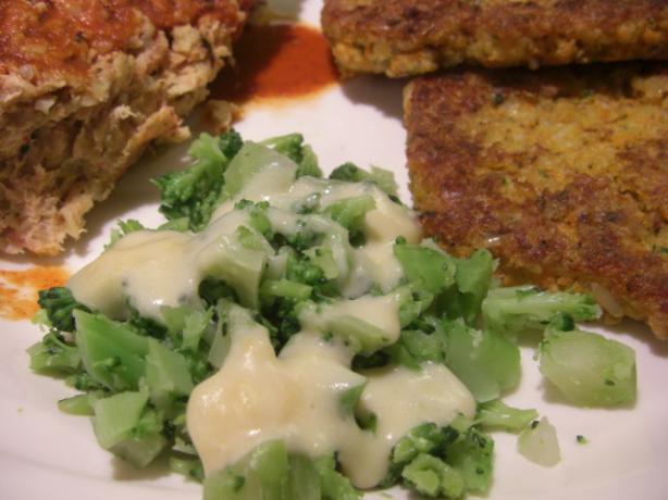 Broccoli With Cheese Sauce. Photo by puppitypup
