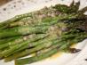 Asparagus With Lemon Caper Vinaigrette. Recipe by Gatorbek