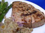 Bek's Grilled Tuna Steaks Glazed With Ginger, Lime, and Soy OAMC