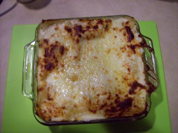 Chicken and Spinach Alfredo Lasagna. Photo by Boo Chef in West Texas