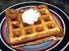 Cardamom Sour Cream Waffles. Recipe by Mom2Rose