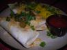 Oven-Fried Chicken Chimichangas