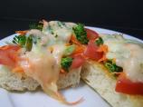 Open-Face Vegetable Sandwiches, Diabetic