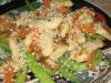 Szechwan Chicken over String/Green Beans. Recipe by carolinajewel