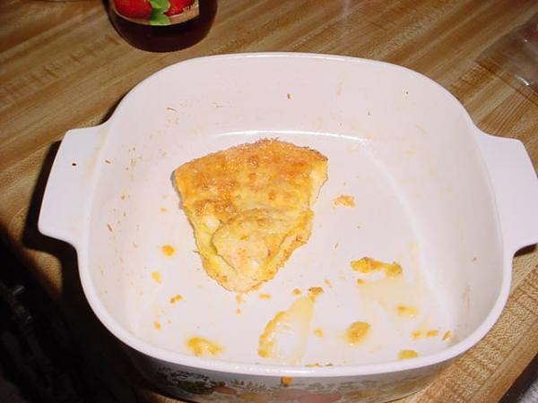 Savory Egg Casserole. Photo by NoCookDonna