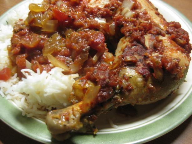 Crock Pot -Saucy Italian Chicken Thighs. Photo by Charlotte J