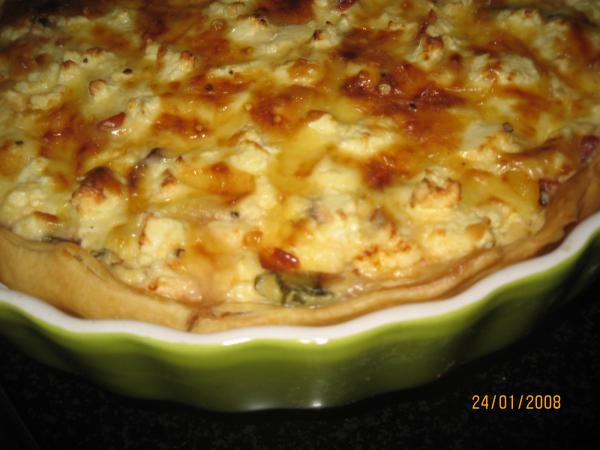 Sun-Dried Tomato, Feta and Olive Quiche. Photo by Brittney_B