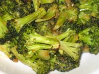 Roasted Broccoli With Raisin Vinaigrette