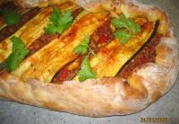 Moroccan Lamb and Zucchini Pide