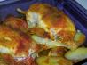 Roasted Sephardic (Yemenite) Chicken With Potatoes. Recipe by AniSarit