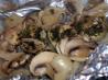 Grilled Scallops and Mushrooms in Foil Packets