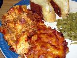 Farmhouse Manicotti With Optional Meat Sauce