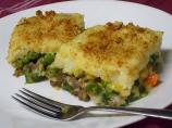 The Mixture - Green Bean, Mashed Potato, Ground Beef Casserole