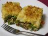 The Mixture - Green Bean, Mashed Potato, Ground Beef Casserole