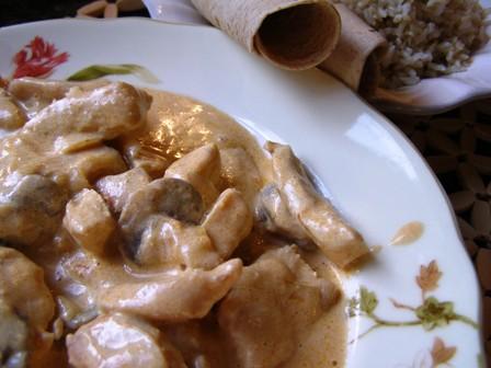 Pollo a La Crema. Photo by DuChick