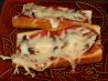 French Bread Pizzas- OAMC. Recipe by Munchkin Mama
