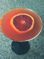 Blood Orange Martini. Photo by Vino Girl