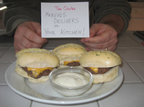 Marvin's Gcb Mini's (Garlic Cheeseburgers). Photo by TCSmoooth