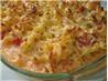 Baked Macaroni and Cheese with Stewed Tomatoes