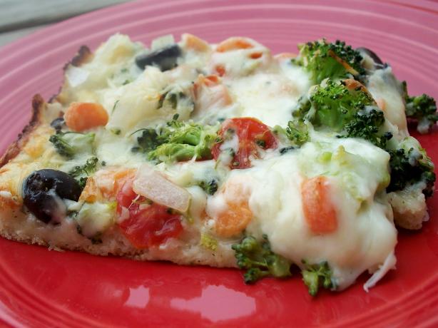 Garden Ranch Pizza-Pampered Chef. Photo by *Parsley*