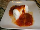 Goat Cheese Log With Mango Chutney and Cilantro