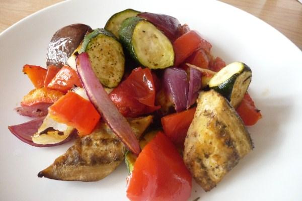 Roasted Fresh Vegetable Medley. Photo by Tea Jenny