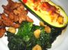 Saute Spinach with Garlic. Recipe by Izzy Knight
