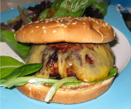 Grilled Balsamic Portabella Mushroom Burger. Photo by danakscully64
