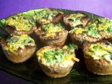 Mushroom Broccoli Cups