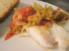 Sole With Leeks and Tomatoes