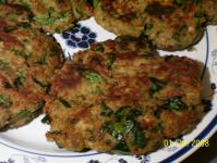 Spinach Bean Burgers