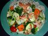 Grilled Veggies With Honey Chipotle Shrimp. Recipe by little_wing