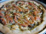 Pesto Chicken or Shrimp Pizza
