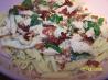 Pasta With Chicken, Spinach, Pine Nuts, Bacon And