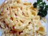 Creamy Baked Asiago-Gouda Fettuccine