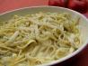 Creamy Baked Asiago-Gouda Fettuccine