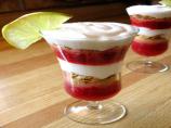Tempting Strawberry Parfait With a Key Lime Twist. Photo by LUv 2 BaKE