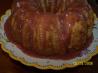 Raspberry Brandy Pecan Cake. Recipe by Erin Harris