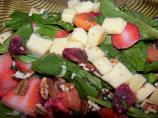 Spicy Strawberry Spinach Salad
